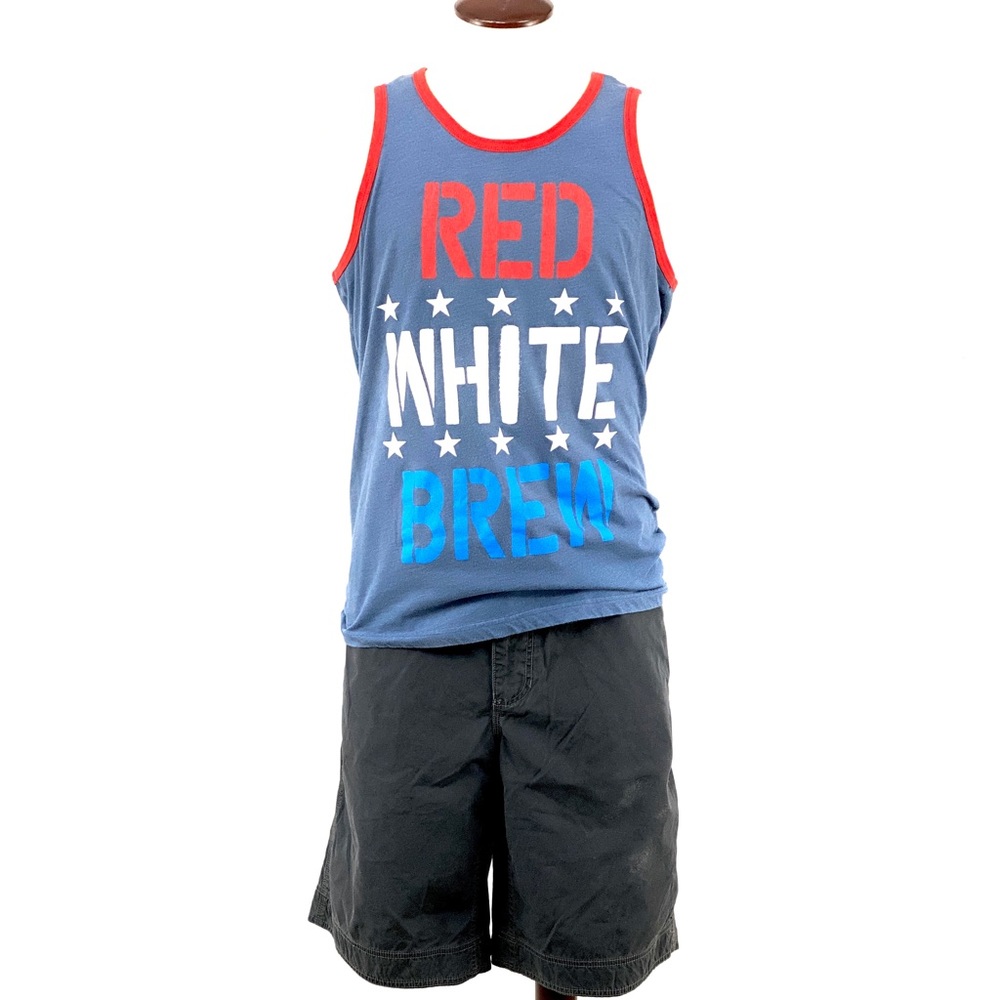 RED... WHITE... BREW... Men’s tank - Picture 3 of 7